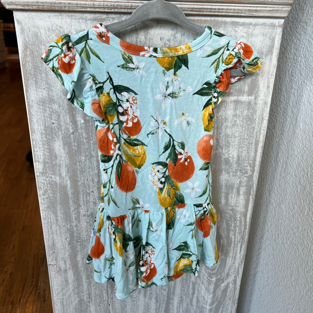 Floral Button-Front Dress - Picture 2 of 3